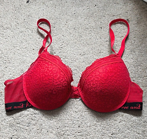 Kik spitze mit bügel rot - bh-,