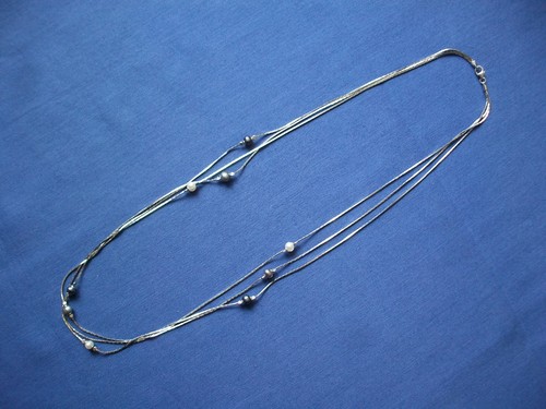 Kette silber 925 reihig - kette, 3-reihig