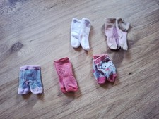 Babykleidung, 5 Paar Söckchen 50/56 & 62/68, Mädchen, u.a. Hello Kitty