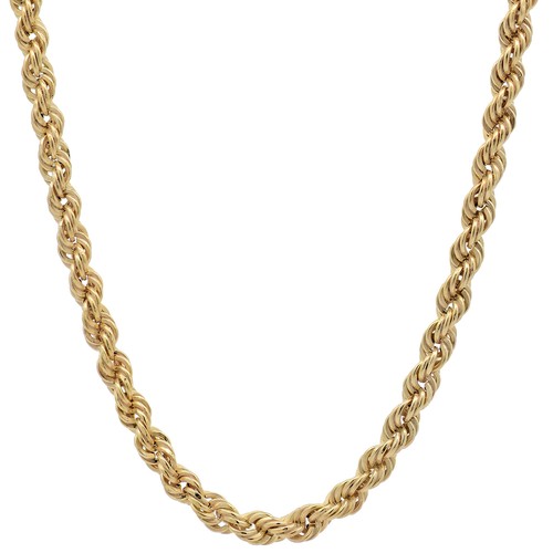 Goldkette kordelkette hohl - kordelkette,