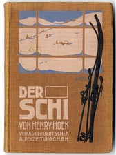 Sport Wintersport Ski Langlauf Abfahrt Technik Skispringen Lawine Lehrbuch 1911