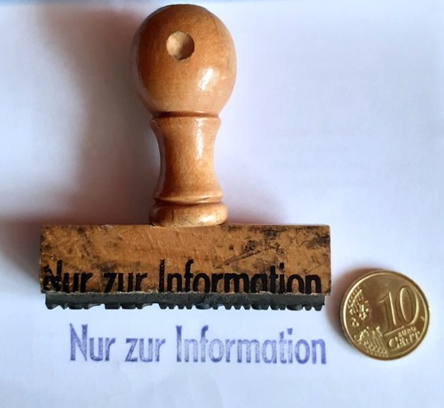 Alter ddr stempel nur - stempel,