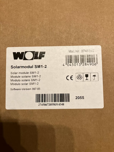 Wolf solarmodul sm1 - sm1-2, (neu)