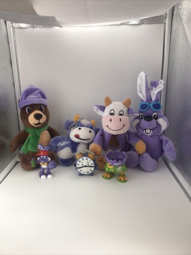 Milka plüschtiere konvolut - 7x,