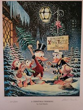 Litho Carl Barks - A Christmas