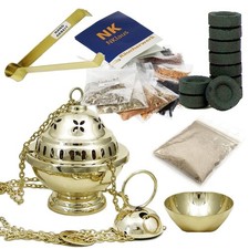 Weihrauchschwenker Gold 14tlg