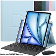 Hülle mit Touchpad Tastatur Für iPad Pro 11 Inch 6th M5 2025 / 5th M4 2024 Maus
