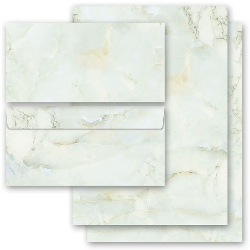 Briefpapier set marmor - briefpapier,