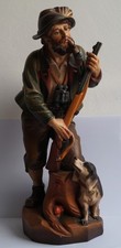 Jäger geschnitzt, Figur Holz