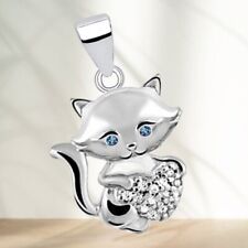 Katze mit Herz Anhänger