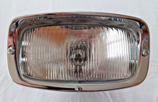 Scheinwerfer-Einsatz Willy mit Chromring passend für Eicher Diesel    50086