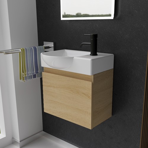 Waschbecken mit unterschrank - mit,