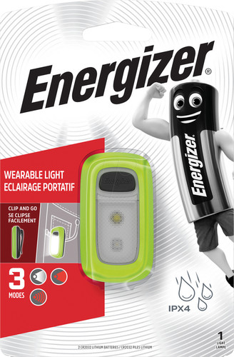 Energizer wearable clip light - energizer,