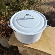 Alter Emaille Hellblau