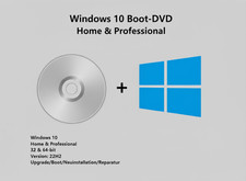 Windows 10 Installations-DVD Bootfähig - für Clean Install, Reparatur & Upgrade