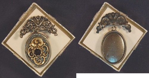 Brosche trachtenschmuck mit - brosche,,