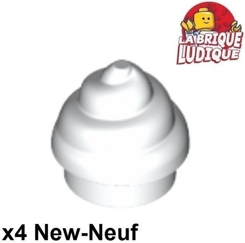 Lego rundplatte 1x1 swirl - lego,