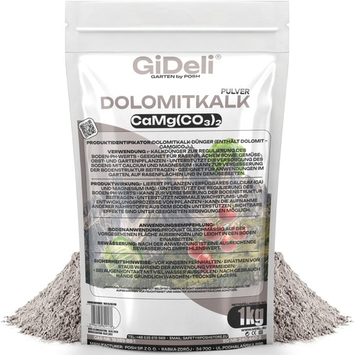 Dolomitkalk 1kg rasenkalk - dolomitkalk,