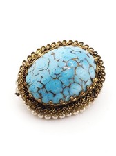 Antike Brosche Böhmen um 1920