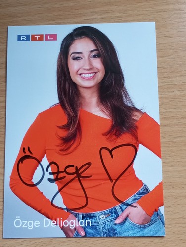 özge delioglan autogramm - Özge, aus