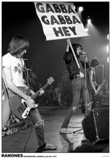 RAMONES POSTER ROUNDHOUSE