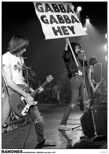 Ramones poster roundhouse - ramones,