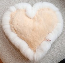 Pelz Herz Kissen Shadowfuchs