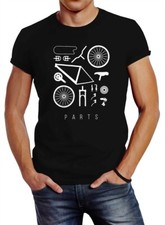 Fahrrad Teile Herren T-Shirt
