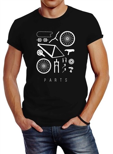 Fahrrad teile herren - fahrrad, t-shirt