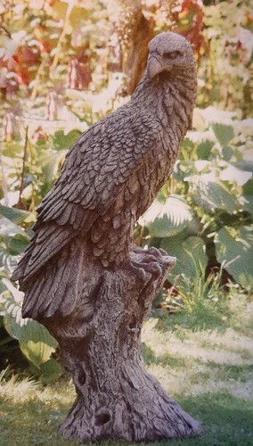 Großer adler steinfigur - großer,