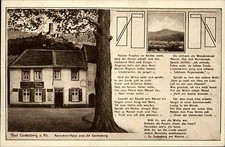 Bad Godesberg ~1920/30 Restaurant Lindenwirtin Aennchen Studentenkneipe Kneipe