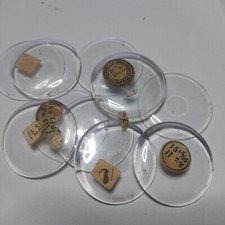 Linsenschliff Taschenuhr Glas Glass gewobt 32,1- 43,2mm  Uhrglas Taschenuhrglass