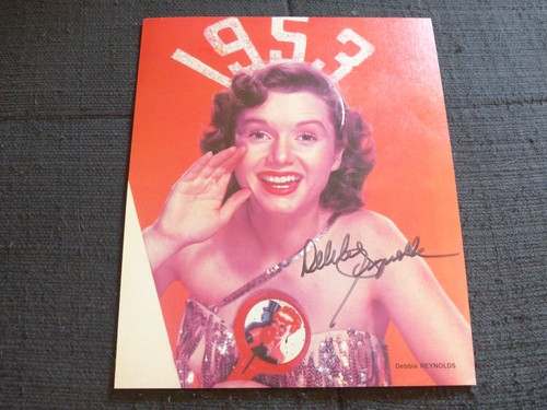 Debbie reynolds signed - debbie,