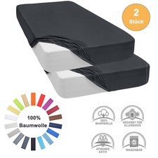 2er Jersey Spannbettlaken