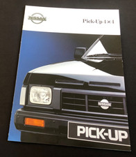 NISSAN PICK-UP 4x4.…20 Seiten-Prospekt + Beilage...WIE NEU...1991