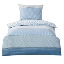 Renforcé-Bettwäsche - bleu -