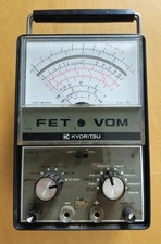 KYORITSU FET-VOM Mehrfach analoges Messgerät, Model K-200, gebraucht, Vintage