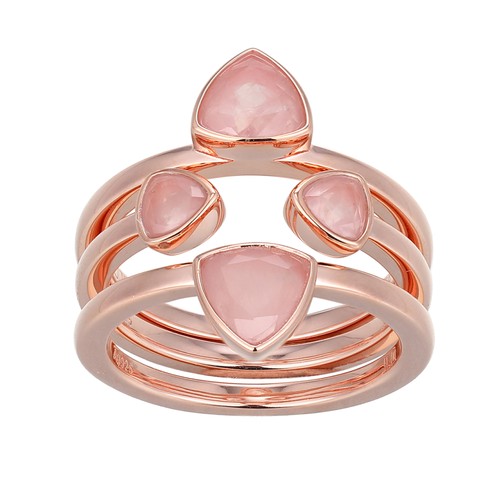Cavill ring rosenquarz 445ct - ring, 1,445ct