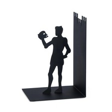Hamlet Black Metal Bookend