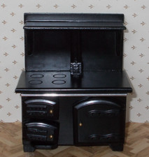 Vintage Küchenherd Schwarz
