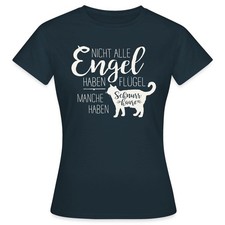 Katzen Engel Haben Schnurrhaare Frauen T-Shirt