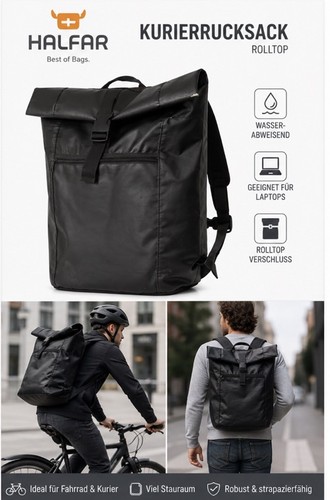 Halfar kurierrucksack - kurierrucksack, /