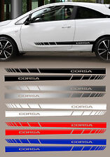 2 X UNTERE STREIFEN FÜR OPEL