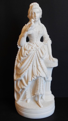 Dame mit papagei figur robj - mit,