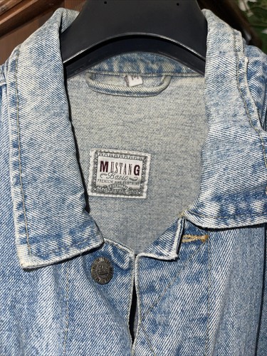 Mustang jeansjacke echte - mustang, jeansjacke,