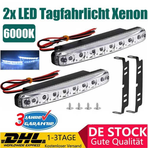 2stk led tagfahrlicht - led, 8smd