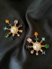 Pierre Lang Ohrclips, Vintage