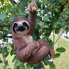 Gartenfiguren großes süßes Faultier zum Aufhängen - Dekofigur, Tiere, 4189