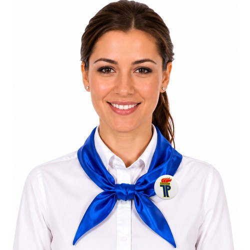 Ddr pionier halstuch blau mit - ddr,
