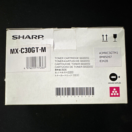 Sharp c30gt toner magenta - toner,